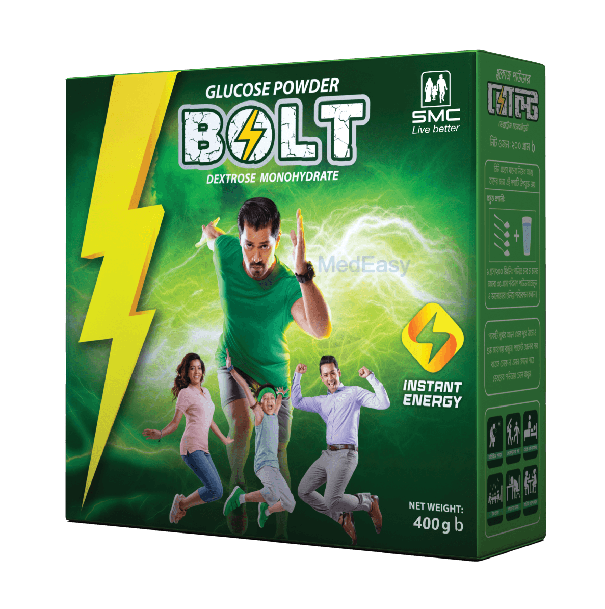 SMC BOLT Glucose Powder 400 gm