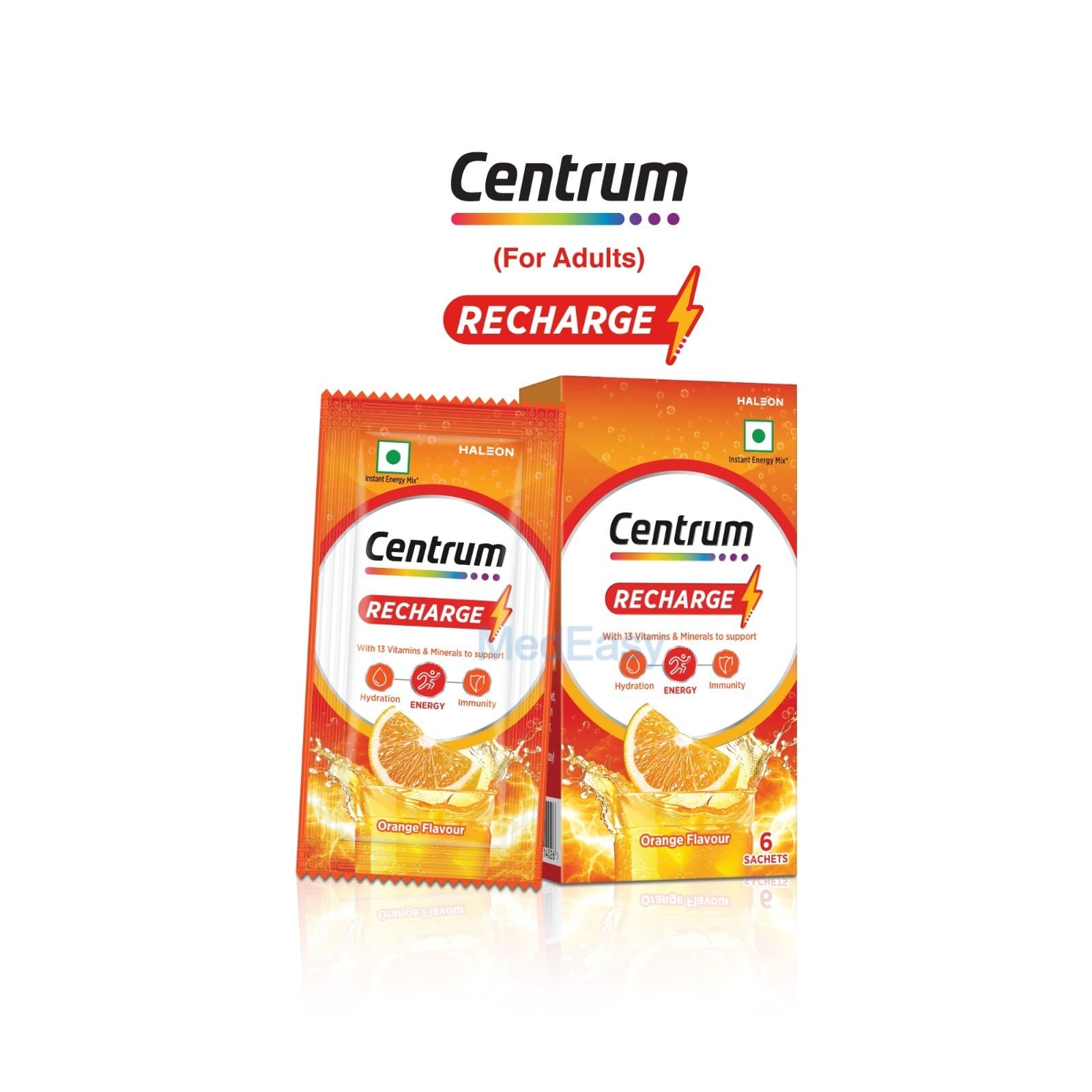 Centrum Recharge For Adult 5g Orange Flavour